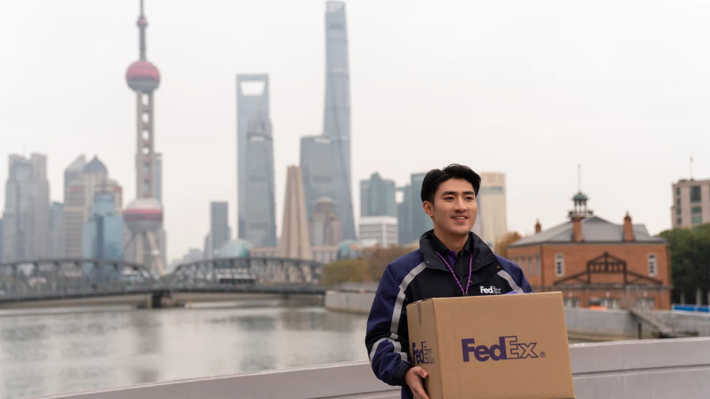 联邦快递升级中国大陆地区国际优先快递服务