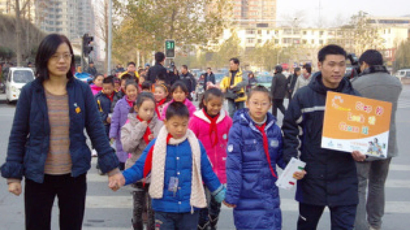联邦快递携手全球儿童安全组织在郑州启动“儿童安全步行”主题教育干预项目