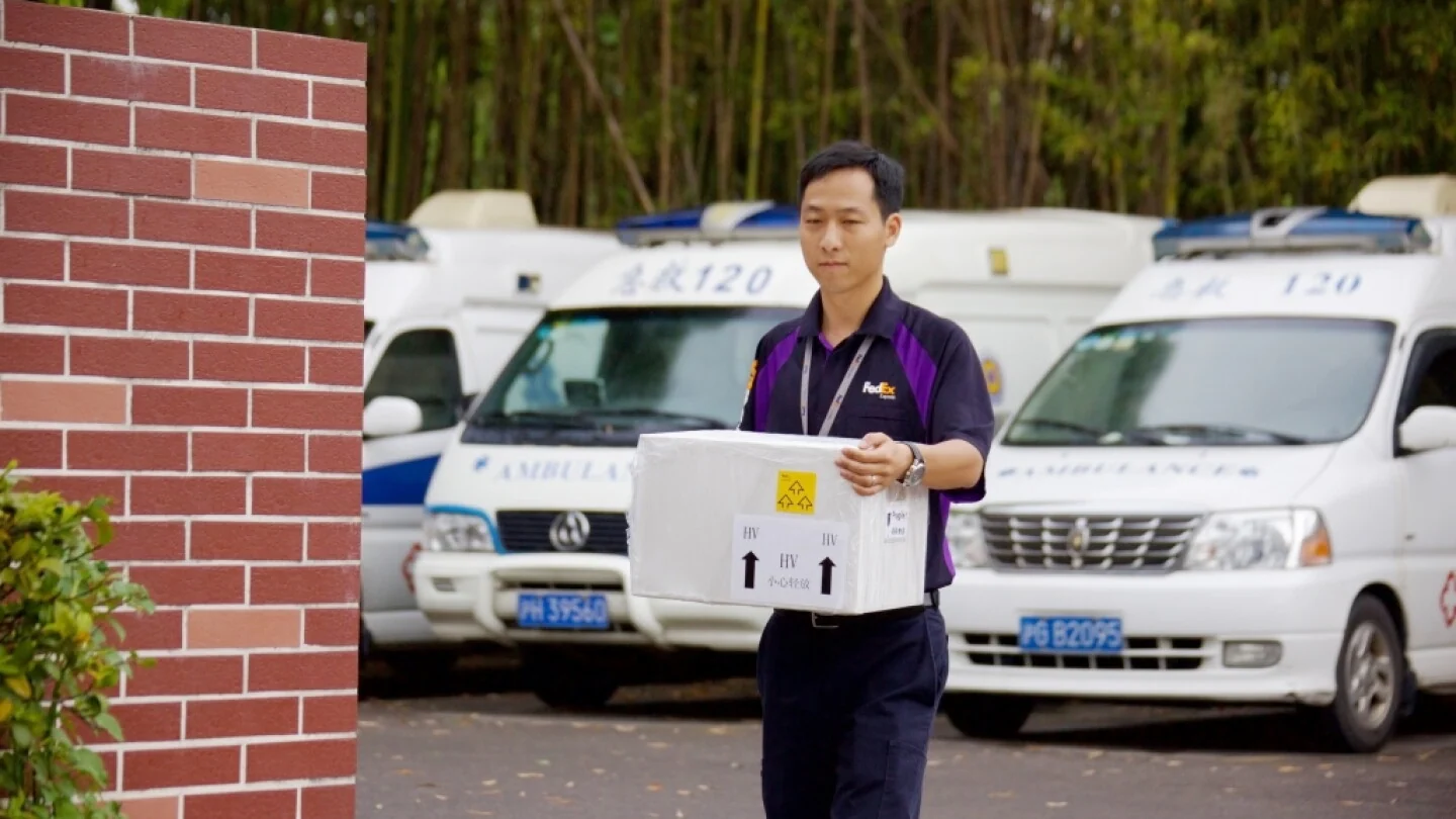 联邦快递全面提升中国国内快递服务