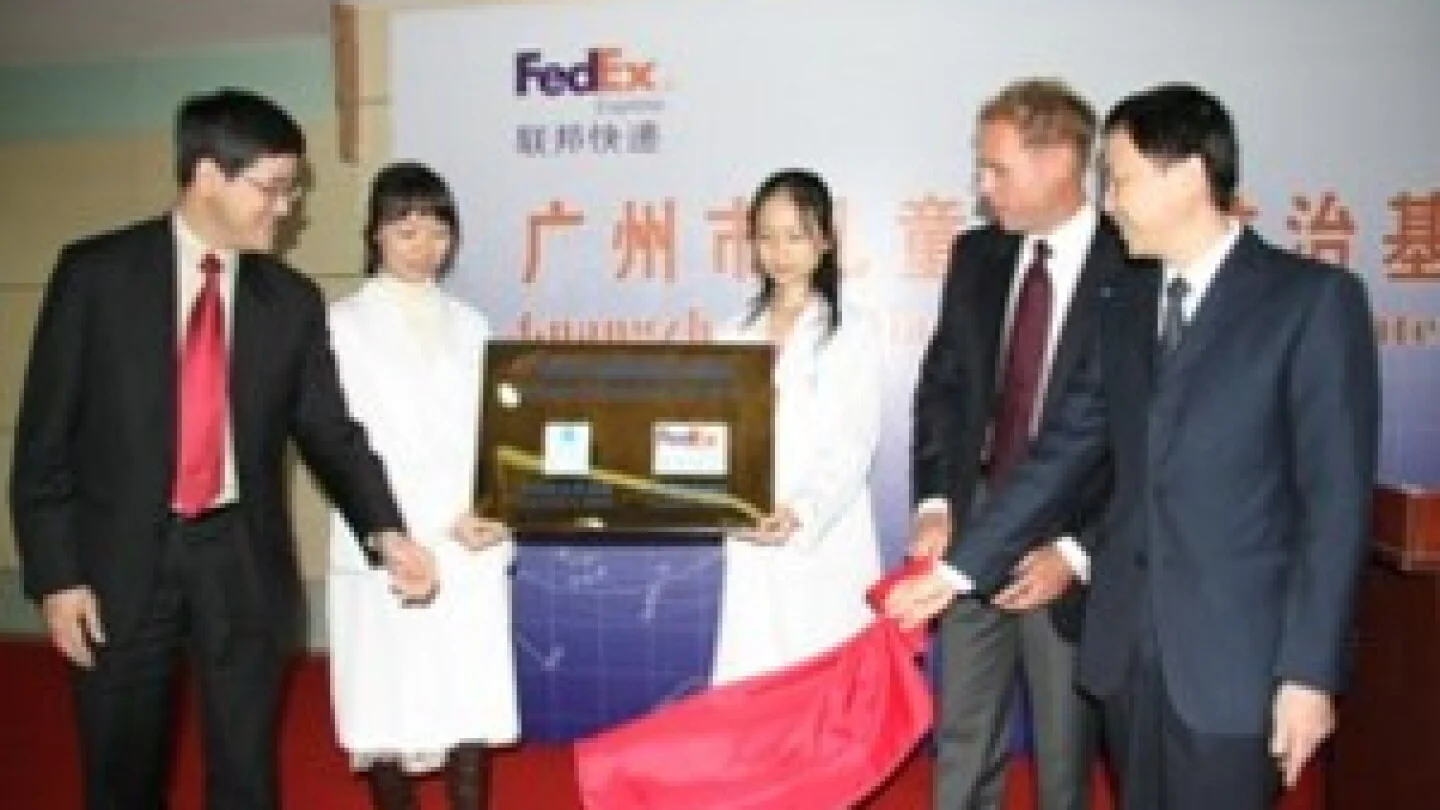 联邦快递携手国际奥比斯提高广州市儿童眼病医治服务能力